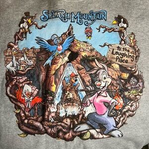 Authentic Vintage Disneyland Splash Mountain unisex size M